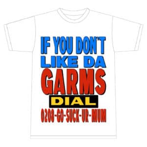 Corteiz 0208-Go T-shirt White-Suck-Urself