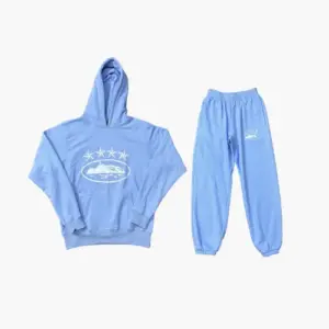 Corteiz 4starz Baby Blue Tracksuit