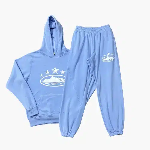 Corteiz 5starz Baby Blue Tracksuit Corteiz 5starz Baby Blue Tracksuit