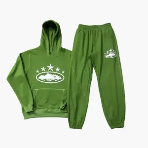 Corteiz 5starz Green Tracksuit