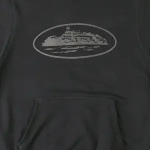 Corteiz Alcatraz Hoodie Black