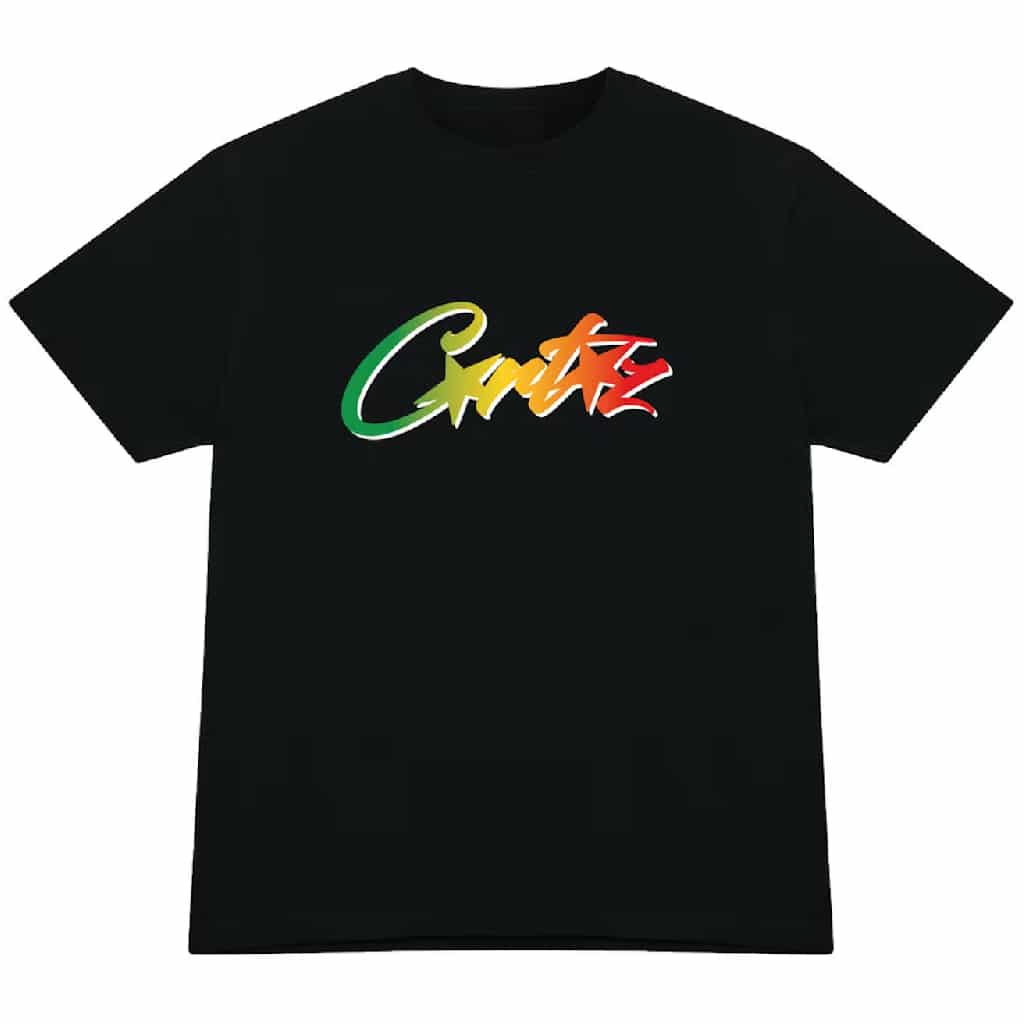 Corteiz Allstarz Gradient Carni T-shirt Black Corteiz Allstarz Gradient Carni T-shirt Black