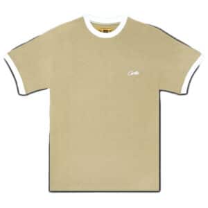 Corteiz Allstarz Ribbed T-Shirt Light Khaki