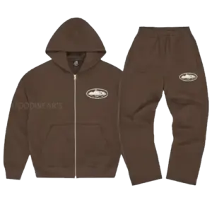 Corteiz Brown Tracksuit