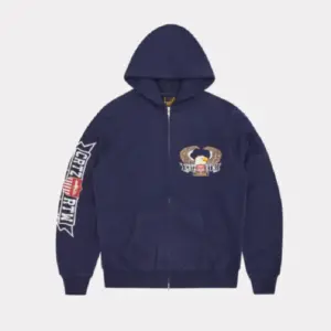 Corteiz Dipset Zip-Up Navy Tracksuit