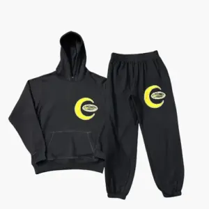 Corteiz Half Moon Black Tracksuit