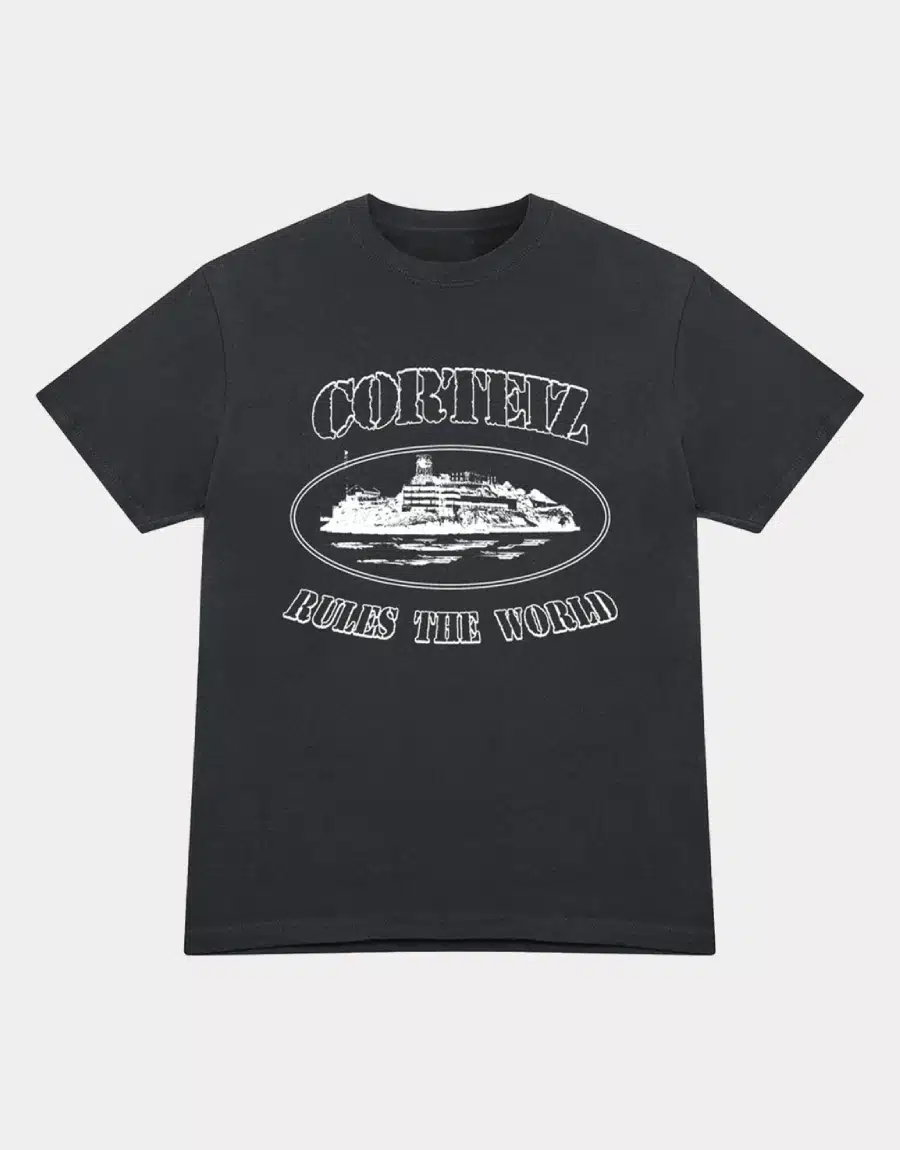 Corteiz OG Alcatraz T-Shirt Black Corteiz OG Alcatraz T-Shirt Black