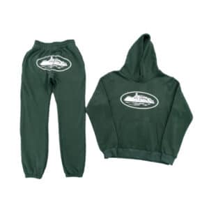 Corteiz Pine Green Tracksuit