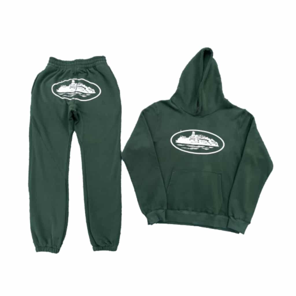 Corteiz Pine Green Tracksuit Corteiz Pine Green Tracksuit