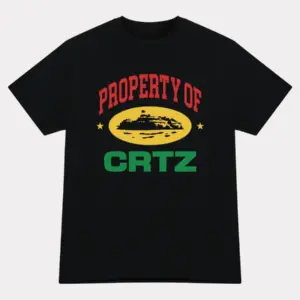 Corteiz Property Of Crtz Carni T-shirt Black
