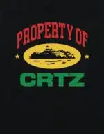 Corteiz Property Of Crtz Carni T-shirt Black