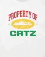 Corteiz Property Of Crtz Carni T-shirt White