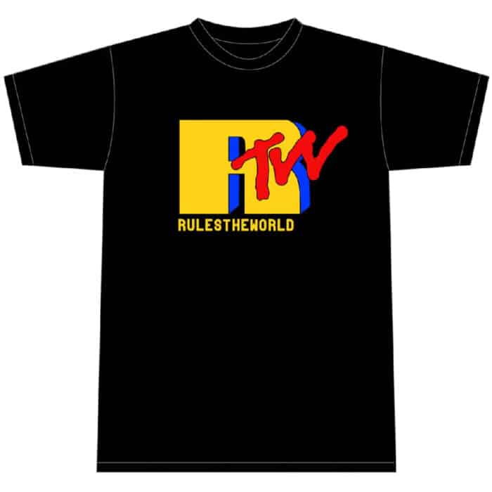 Corteiz RTV T-shirt Black Corteiz RTV T-shirt Black