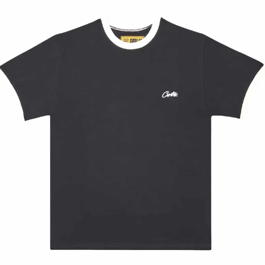 Corteiz Ribbed T-shirt Black Corteiz Ribbed T-shirt Black