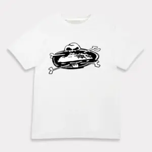 Corteiz Skull Island T-shirt White