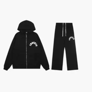 Corteiz Superior Royale Zip Up Tracksuit Black
