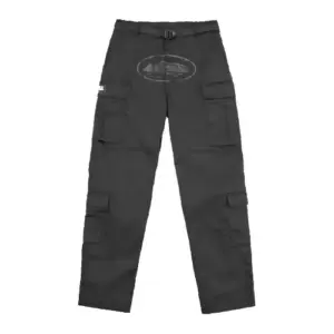 Corteiz Triple Black Cargos