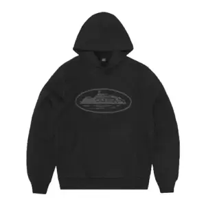 Corteiz Triple Black Hoodie