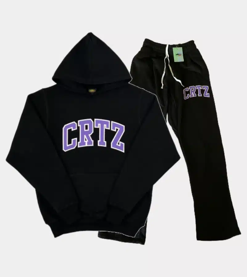 Crtz Black Tracksuit Crtz Black Tracksuit