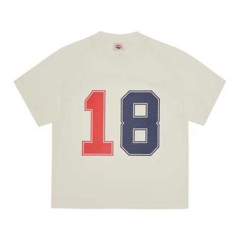 CORTEIZ HMP MESH PANEL JERSEY CREAM CORTEIZ HMP MESH PANEL JERSEY CREAM