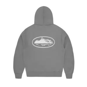 CORTEIZ ISLAND PUFF PRINT ZIP HOODIE [GULLY GREY]