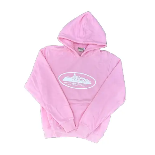 Pink Corteiz Hoodie Pink Corteiz Hoodie